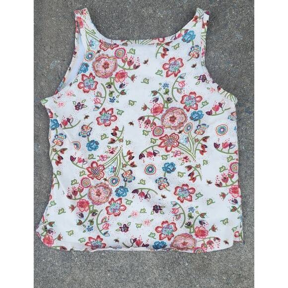 Sportif basic tank floral multicolor medium - Picture 2 of 3
